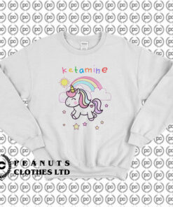 Ketamine Unicorn Horse Sweatshirt