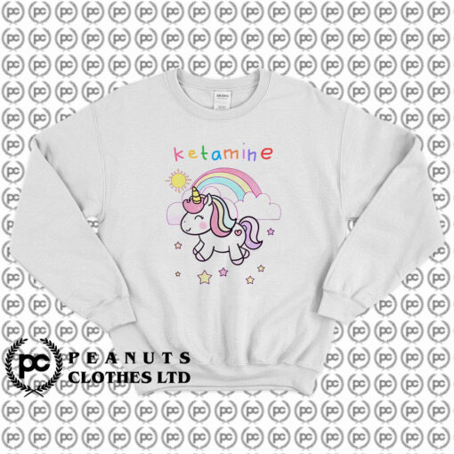 Ketamine Unicorn Horse Sweatshirt