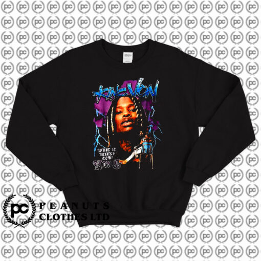 King Von Vintage Old School Sweatshirt