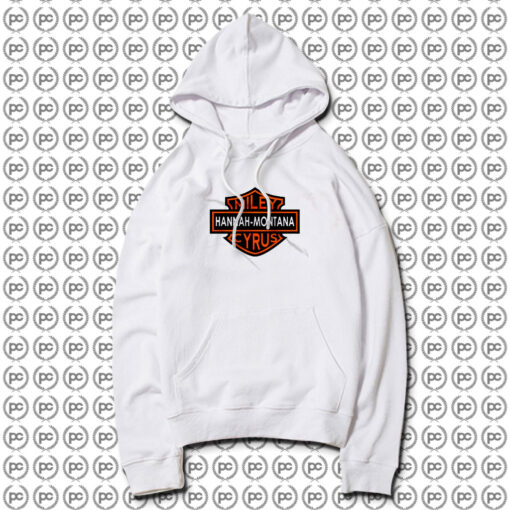 Miley Hannah Harley Logo Hoodie