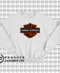 Miley Hannah Harley Logo Sweatshirt