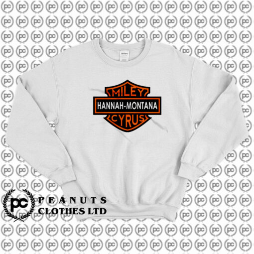 Miley Hannah Harley Logo Sweatshirt