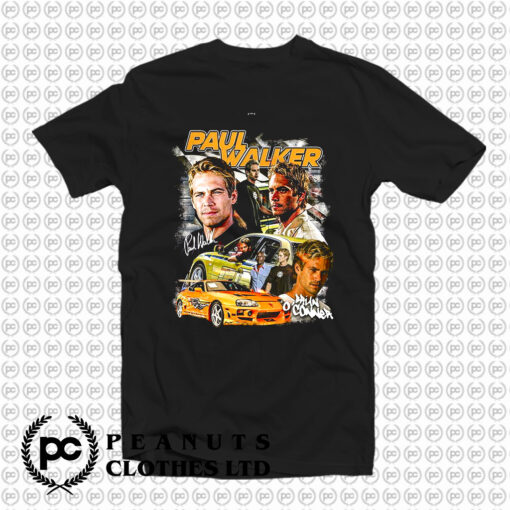 Paul Walker Vintage Bootleg T Shirt