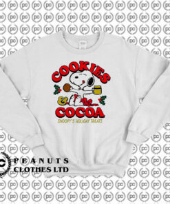 Peanuts Snoopy Cookies And Cocoa Sweatshirt