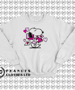 Peanuts Valentines Letter Snoopy Sweatshirt