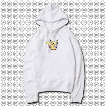 Pikachu With Gun Hoodie