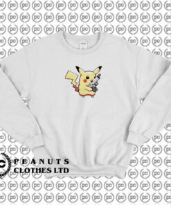 Pikachu With Gun Sweatshirt