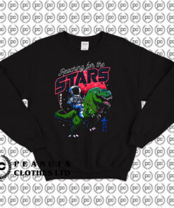 Reaching for the Stars Dinosaur Astronaut Sweatshirt