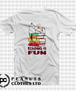 Reading Is Fun With Snoopy T Shirt