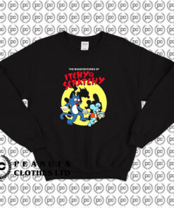 The Misadventures Itchy Scratchy Sweatshirt