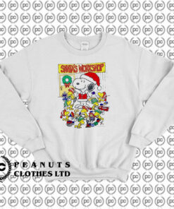 Vintage 90s Snoopu Santas Workshop Sweatshirt