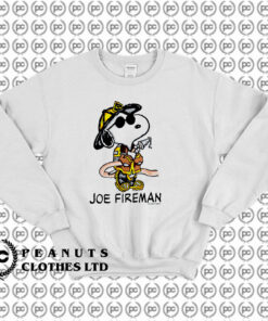 Vintage 90s Snoopy Joe Fireman Sweatshirt