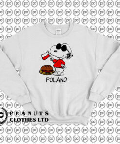 Vintage 90s Snoopy Poland Joe Cool Sweatshirt