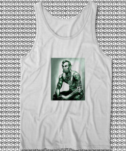 Abraham Lincoln Tattoo Muscular Art Tank Top