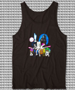 Adventure Time Star Wars Authentic Tank Top