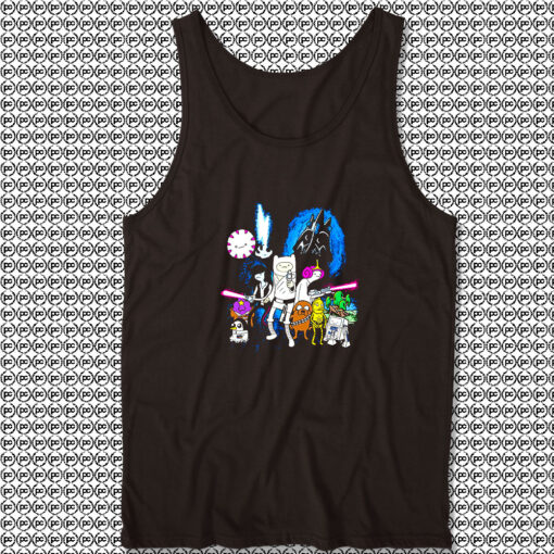 Adventure Time Star Wars Authentic Tank Top