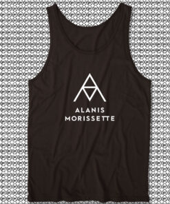 Alanis Morissette Rock Singer Tank Top