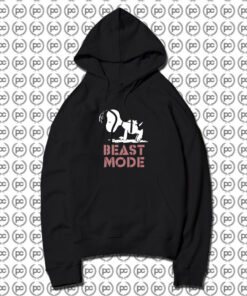 Beast Mode Gym Training Mode On Try Hard Snoopy Hoodie