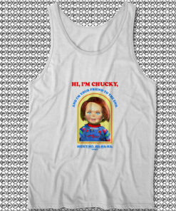 Chucky Hi Im Chucky Funny Tank Top