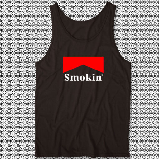 Country Music Smokin Marlboro Parody Tank Top