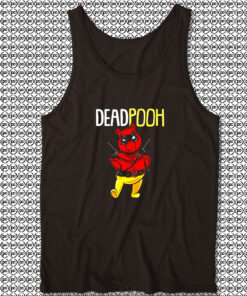 Deadpool Winnie The Pooh Marvel Tank Top