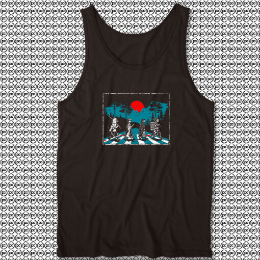 Demon Slayer Abbey Road Tanjiro Tank Top