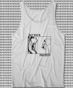 Eat Your Protein Attack On Titan Tank Top