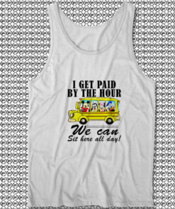 Funny Disney School Bus Driver Tank Top