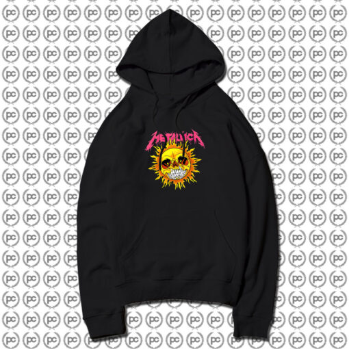 Funny Metallica Sun Skull Hoodie