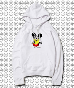 Funny Minion Cosplay Mickey Mouse Hoodie