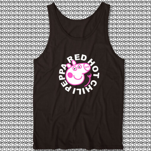 Funny RHCP Red Hot Chilli Peppa Pig Tank Top