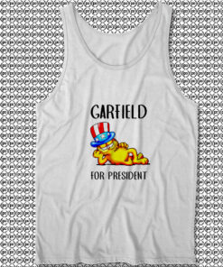 Garfield For President Parody Tank Top