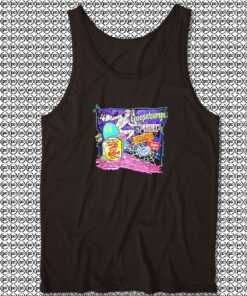 Goosebumps Skateboard Skeleton Tank Top