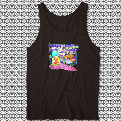 Goosebumps Skateboard Skeleton Tank Top