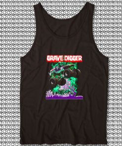 Gravedigger Monster Truck Tank Top