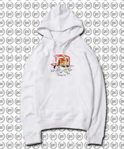 Hockey Cat And Mice Nos Kliban Crazy Hoodie