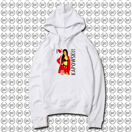 I Love Kelly Kapowski Sexy Photo Hoodie