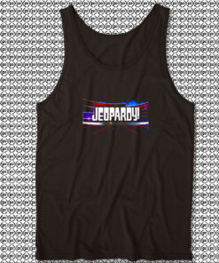 Jeopardy Tv Game Show Trivia Tank Top