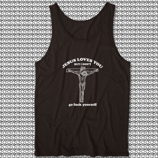 Jesus Love You Meme Tank Top