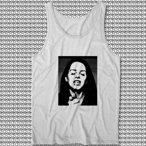 Lana Del Rey Bad Girl Smoke Tank Top