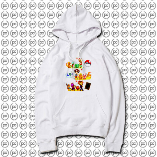 Pokemon Digimon Yugioh Starters Hoodie