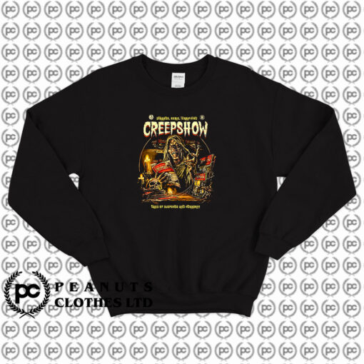 Strange Creepshow Horror Movie Sweatshirt