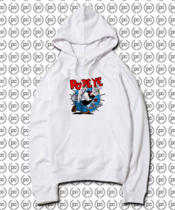 Vintage Popeye The Sailorman Comic Hoodie