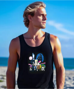 Adventure Time Star Wars Authentic Tank Top