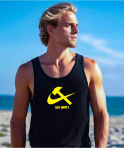 Air Karl Marx Nike Parody Tank Top