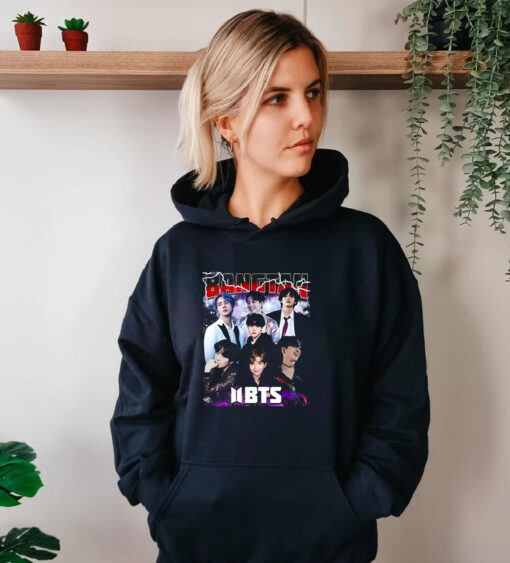 Bangtan BTS Bootleg Vintage Hoodie