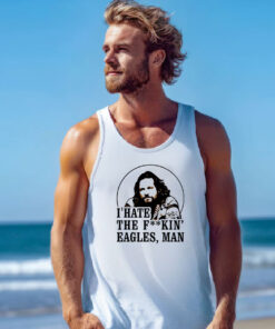 Big Lebowski Hate Eagles Man Tank Top