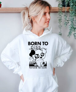 Born To Piss Forced To Cum Funny Dog Hoodie