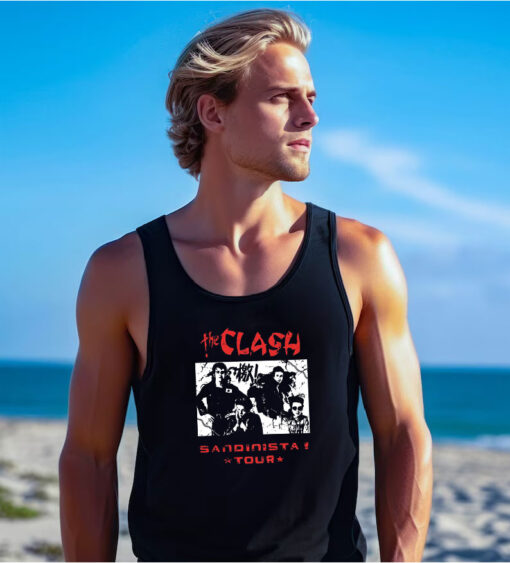 Clash Sandinista Slim Fit Tank Top