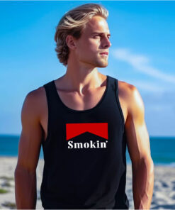 Country Music Smokin Marlboro Parody Tank Top